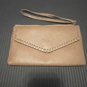 EUC light brown HOBO wristlet. Soft leather!